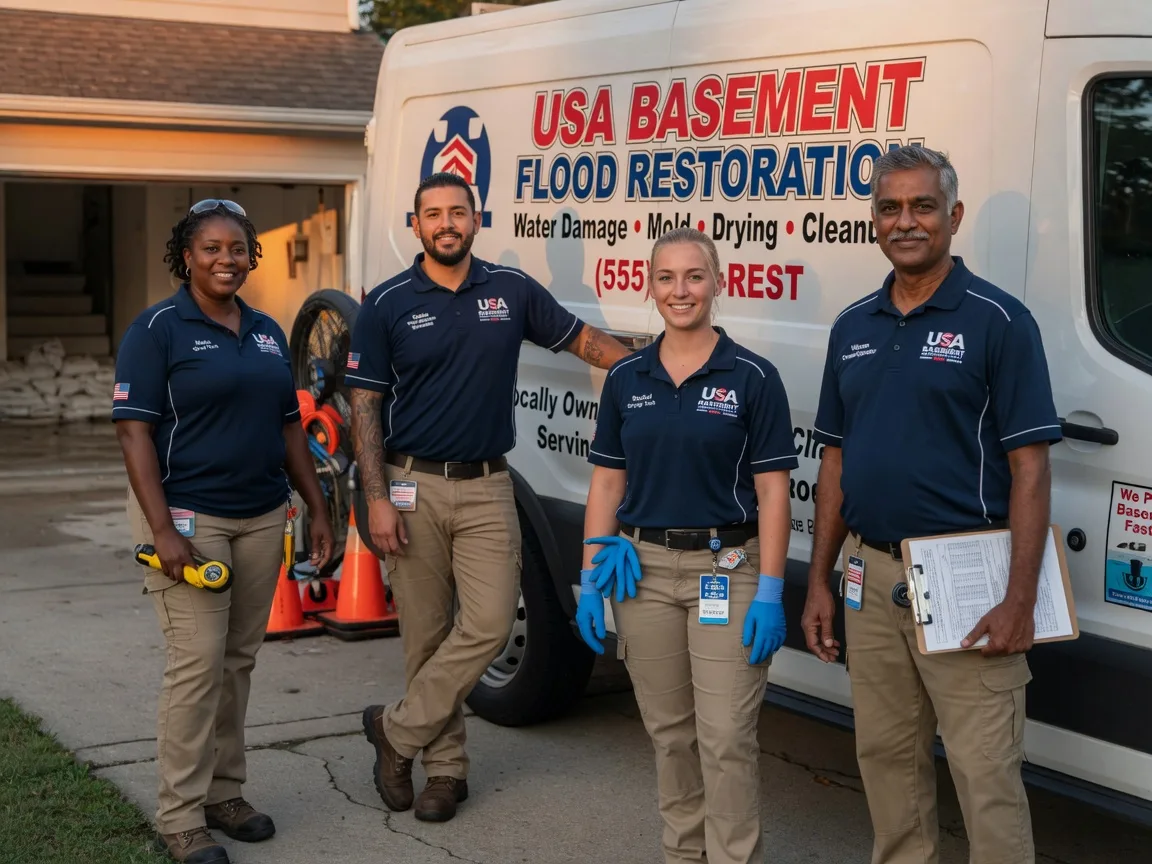 Basement Flood Cleanup company in Silva, MO