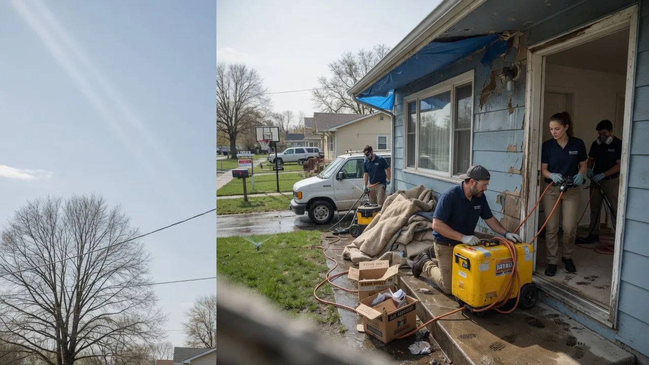 Basement Flood Cleanup in Silva, MO near me
